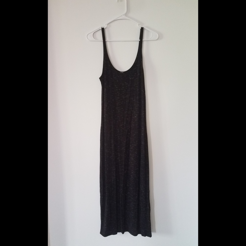 Jersey knit midi dress